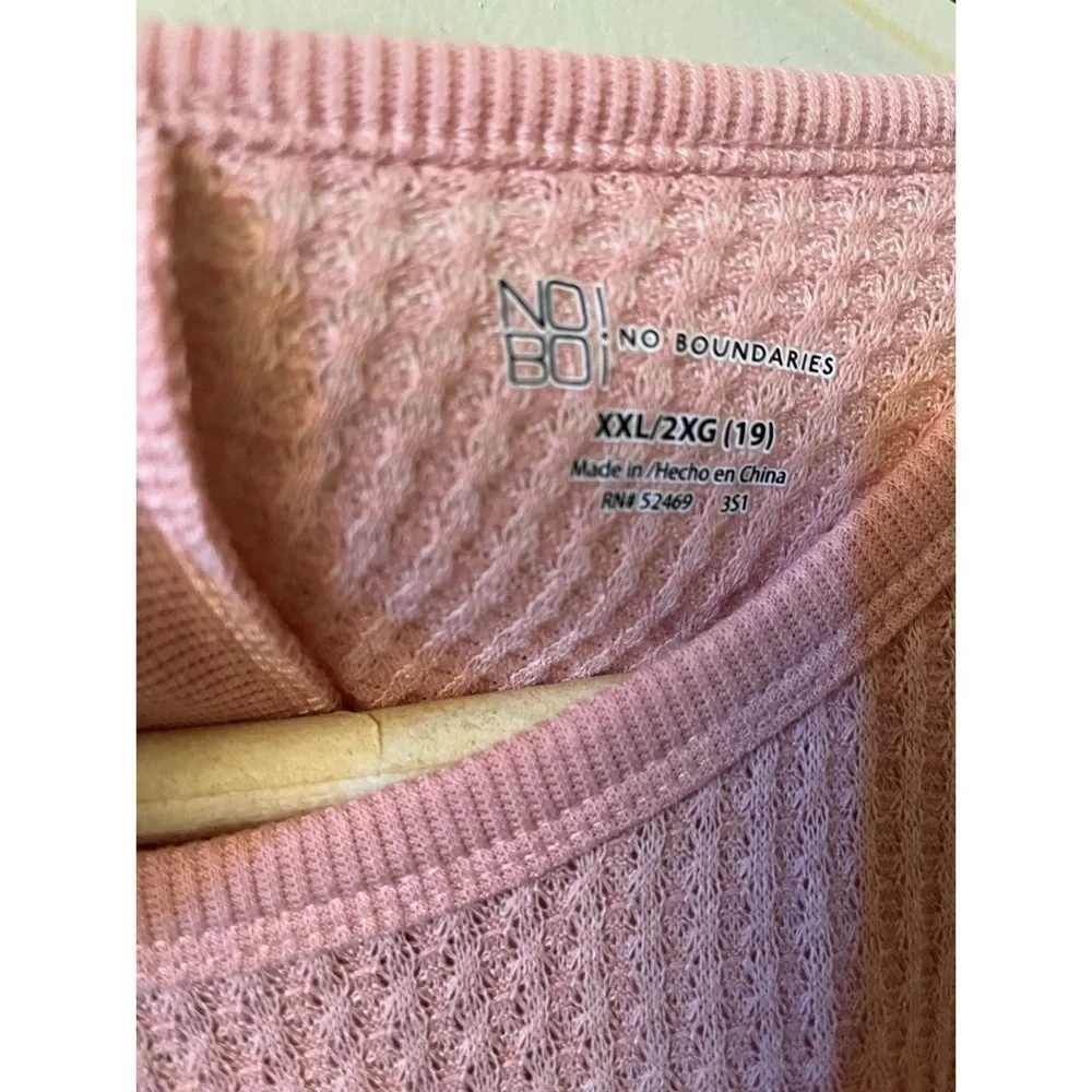 NO Boundaries Juniors’ Brushed Thermal Top
